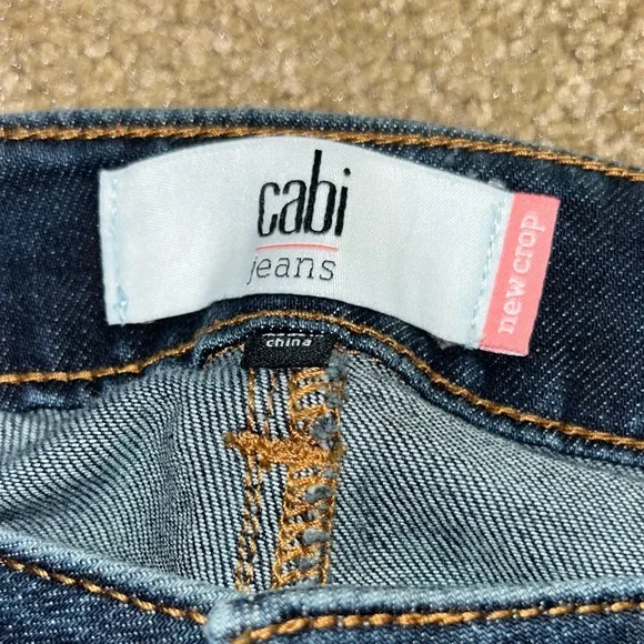 Women's EUC Vintage Cabi New Crop Jeans  Size 4 - Picture 3 of 7
